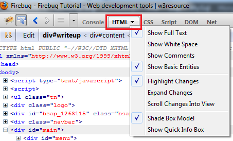 HTML-панель